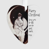 Christmas Love You to the Moon Dated Vintage (devant)