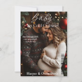 Christmas Magazine Hoesje zwangerschapsaankondigin (Voorkant)