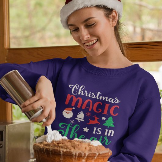 Christmas Magic Is In De Lucht Dames Sweatshirt