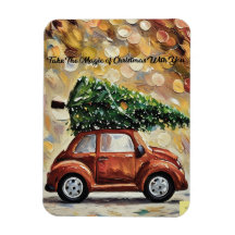 Christmas magic magnet