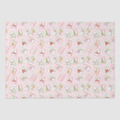 Christmas Mahjong Tiles Tissuepapier (Voorkant)