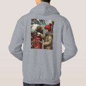 Christmas mailbox hoodie cozy warm festive wear (Achterkant)