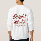 Christmas mannen sweatshirt (Achterkant)