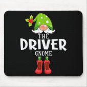 Christmas Matching Family The Driver Gnome Muismat (Voorkant)