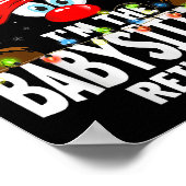 Christmas Matching I'm The Babysitting Reindeer Poster (Hoek)