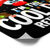 Christmas Matching I'm The Cool Dad Reindeer  Poster (Hoek)