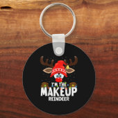 Christmas Matching I'm The Makeup Reindeer Sleutelhanger (Voorkant)