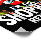 Christmas Matching I'm The Shopng Reindeer  Poster (Hoek)