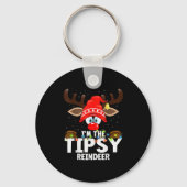 Christmas Matching I'm The Tipsy Reindeer Sleutelhanger (Voorkant)