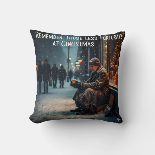 CHRISTMAS MEANING PICTURE REMEMBER THE POOR KUSSEN (Voorkant)