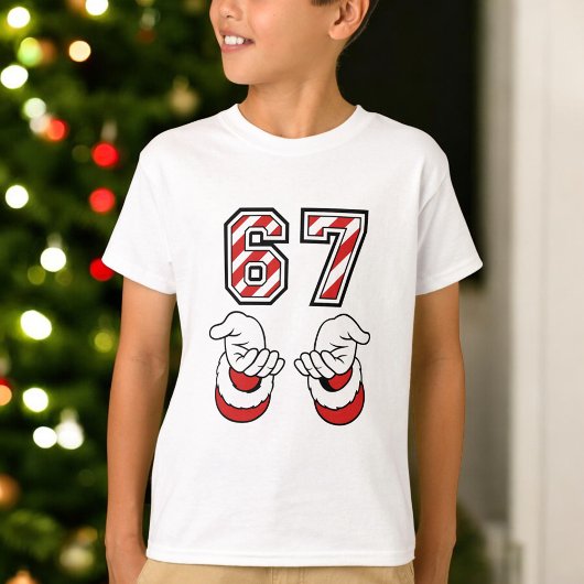 Christmas Meme Six Seven 67 6 7 Holiday T-shirt