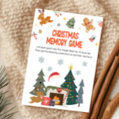 Christmas Memory Game Feestdagenkaart