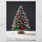 christmas menu (Achterkant)