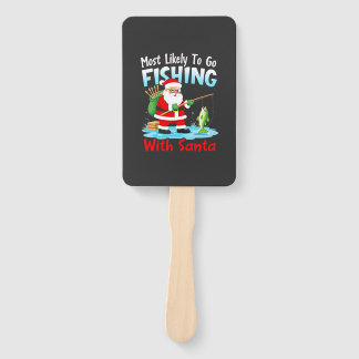 Christmas Merry Christmas For Gift Fishing Santa ( Handwaaier