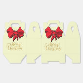 Christmas Merry Christmas Red Bow Gift  Bedankdoosjes (Ongevouwen)