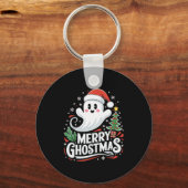 Christmas Merry Ghostmas Santa Srit Xmas Pajamas S Sleutelhanger (Voorkant)