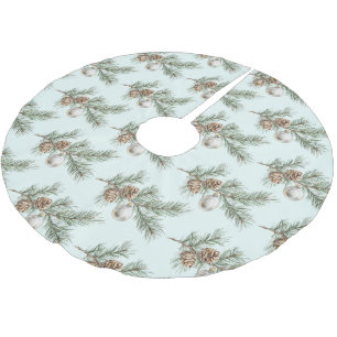 Christmas Mint Pine Cones Branch Ornament Kerstboom Rok