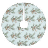 Christmas Mint Pine Cones Branch Ornament Kerstboom Rok (Voorkant)
