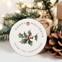 Christmas Mistletoe Familienaam Gift