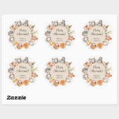 Christmas Mix Element Gift Sticker (Vel)
