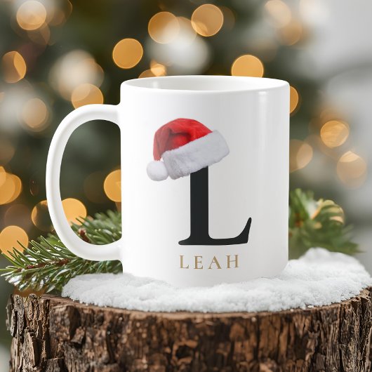 Christmas Monogram Mug
