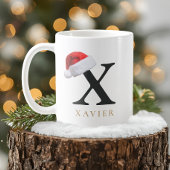 Christmas Monogram Mug