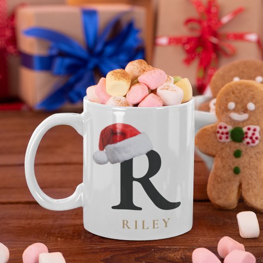 Christmas Monogram Mug