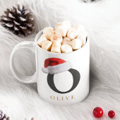 Christmas Monogram Mug