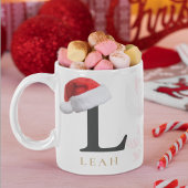 Christmas Monogram Mug Koffiemok