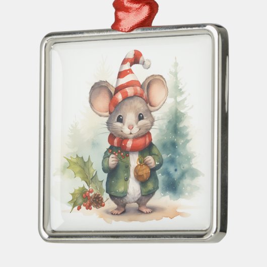 Christmas Mouse Ornament (Links)