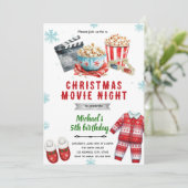 Christmas movie popcorn Invitation (Debout devant)