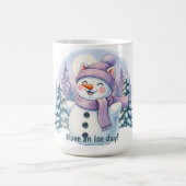 Christmas Mug – Adorable Winter Cat Lover Gift (Centre)