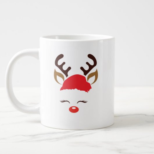 Christmas Mug – Classic Holiday Cocoa & Coffee Cup Extra Grote Beker (Links)