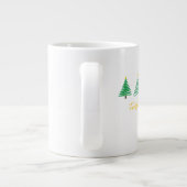 Christmas Mug – Cozy Holiday Cocoa & Cof Extra Grote Beker (Achterkant)
