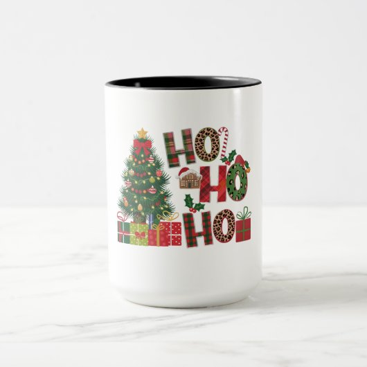 Christmas Mug | Festive Holiday Coffee Cup by Kali (Centre)