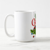 Christmas Mug | Festive Holiday Coffee Cup by Kali (Gauche)