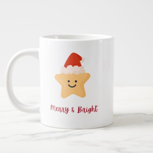 Christmas Mug – Frosty Holiday Cocoa & Coffee Cup (Gauche)