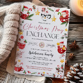 Christmas Mug Gift Exchange Party Invitation