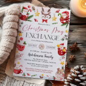 Christmas Mug Gift Exchange Party Invitation