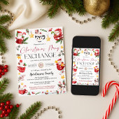 Christmas Mug Gift Exchange Party Invitation