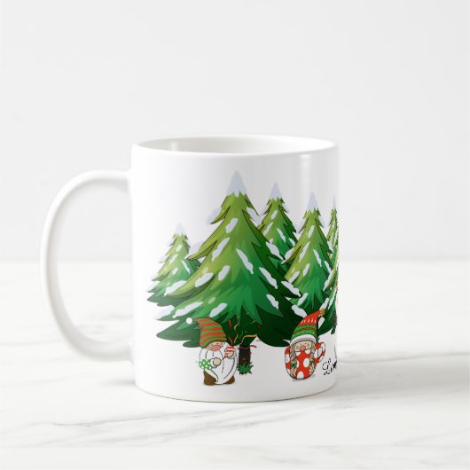 Christmas Mug Gnome (Gauche)