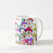 Christmas Mug Happy Snowmans Cadeau (Devant droit)