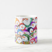 Christmas Mug Happy Snowmans Cadeau (Centre)