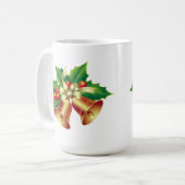 Christmas Mug Holly Bells (Devant gauche)