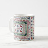 Christmas mug in the pattern of the ugly Nordic (Devant gauche)