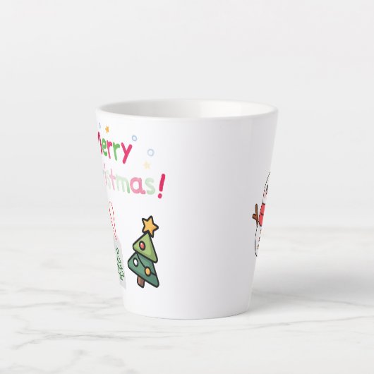 Christmas Mug Latte Mok (Voorkant)