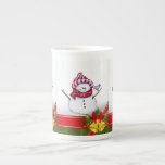 Christmas Mug Snowman<br><div class="desc">Mug de Noël Quelque chose pour tout le monde offre des articles personnalisés customisés spécialement pour vous conçu pour améliorer la beauté de votre maison ou d'un être cher. Cette tasse de Noël conçue de façon unique impressionne vos amis et votre famille. Les gens aiment boire leur chocolat chaud préféré...</div>
