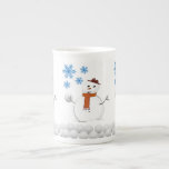 Christmas Mug Snowman<br><div class="desc">Mug de Noël Quelque chose pour tout le monde offre des articles personnalisés customisés spécialement pour vous conçu pour améliorer la beauté de votre maison ou d'un être cher. Cette tasse de Noël conçue de façon unique impressionne vos amis et votre famille. Les gens aiment boire leur chocolat chaud préféré...</div>