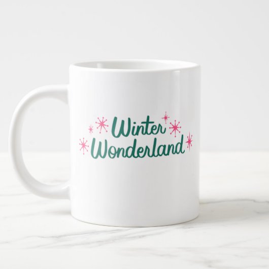 Christmas Mug – Sweet Holiday Cocoa & Coffee Cup (Gauche)