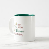 Christmas Mug Tweekleurige Koffiemok (Voorkant links)